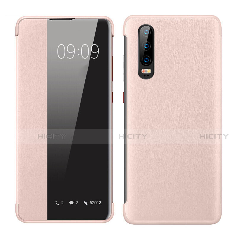 Handytasche Stand Schutzhülle Leder Hülle T01 für Huawei P30