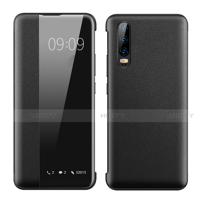 Handytasche Stand Schutzhülle Leder Hülle T01 für Huawei P30