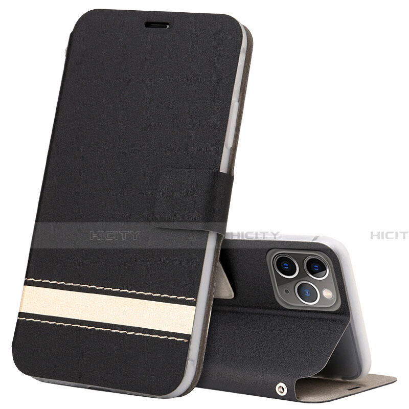 Handytasche Stand Schutzhülle Leder Hülle T08 für Apple iPhone 11 Pro