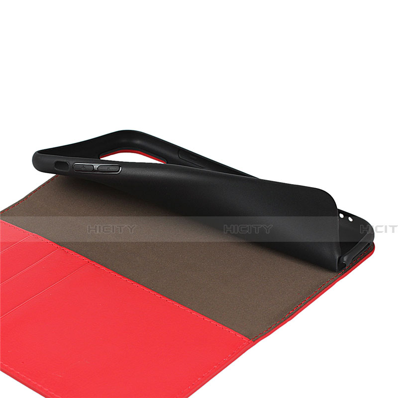 Handytasche Stand Schutzhülle Leder Hülle T18 für Apple iPhone 11 Pro groß