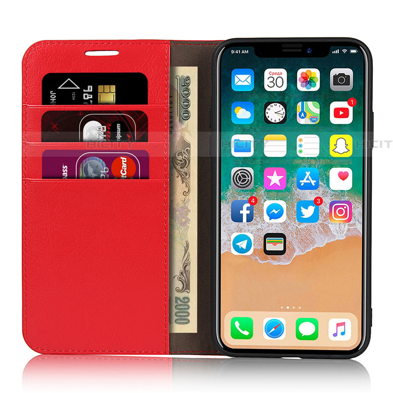 Handytasche Stand Schutzhülle Leder Hülle T18 für Apple iPhone 11 Pro Max