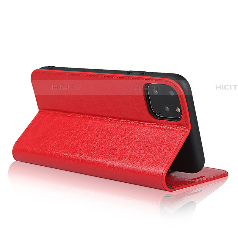 Handytasche Stand Schutzhülle Leder Hülle T18 für Apple iPhone 11 Pro Max groß