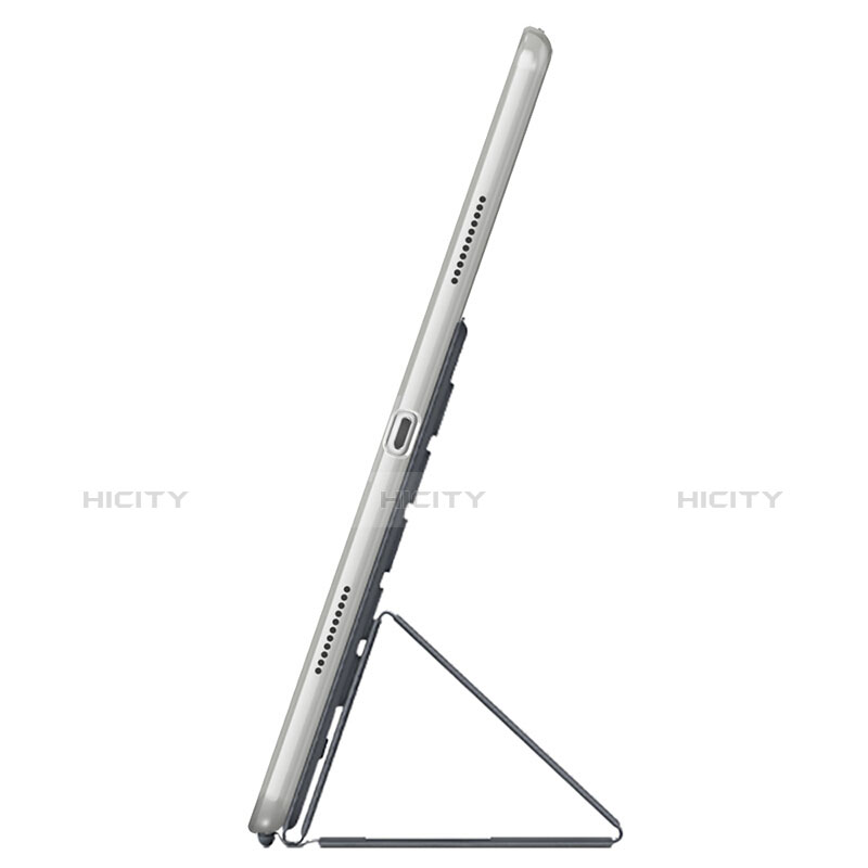 Handytasche Stand Schutzhülle Leder L01 für Apple iPad Pro 10.5 Weiß groß