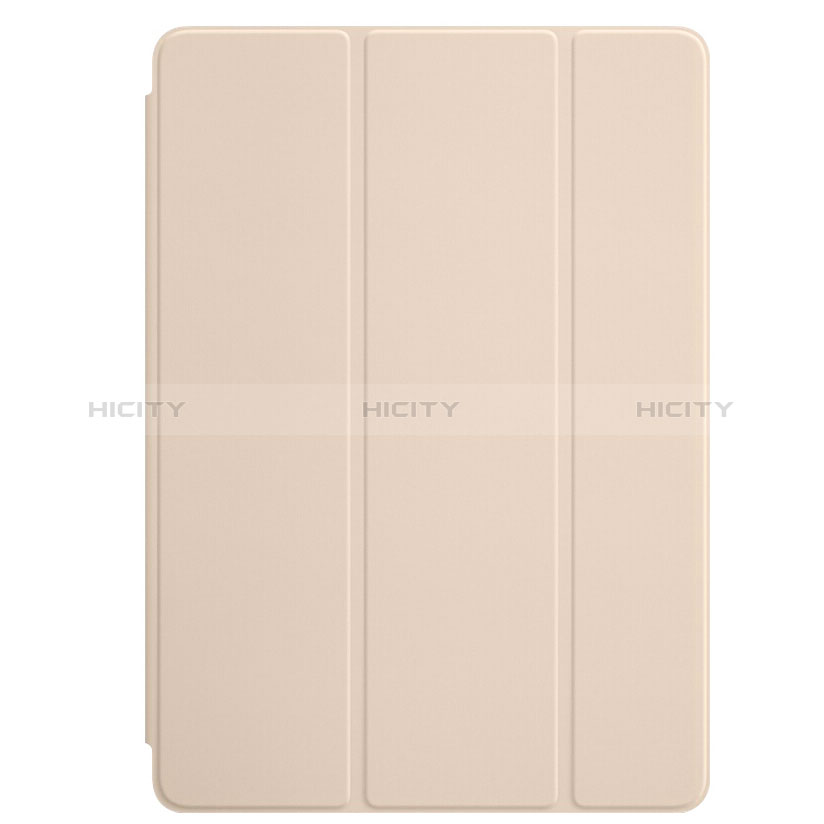 Handytasche Stand Schutzhülle Leder L01 für Apple New iPad 9.7 (2018) Gold