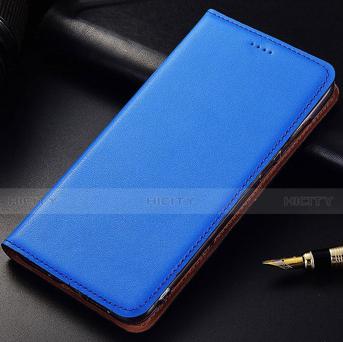 Handytasche Stand Schutzhülle Leder L01 für Samsung Galaxy A8s SM-G8870 groß