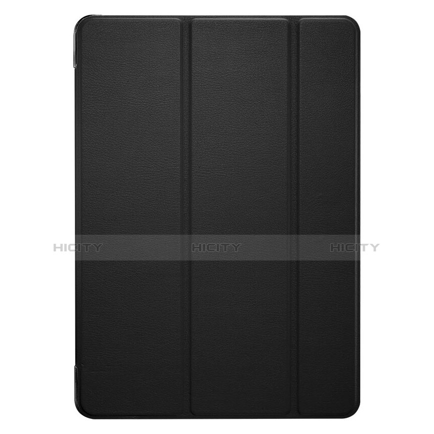 Handytasche Stand Schutzhülle Leder L02 für Apple iPad Pro 12.9 Schwarz groß