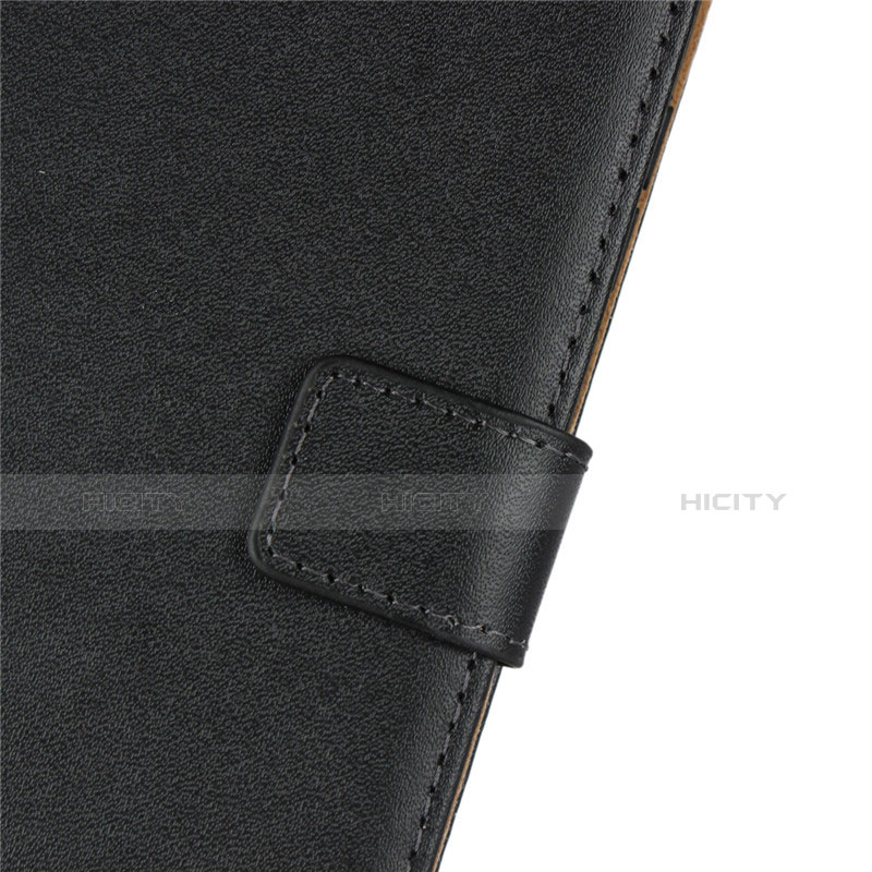Handytasche Stand Schutzhülle Leder L03 für Huawei P30 Pro Schwarz groß