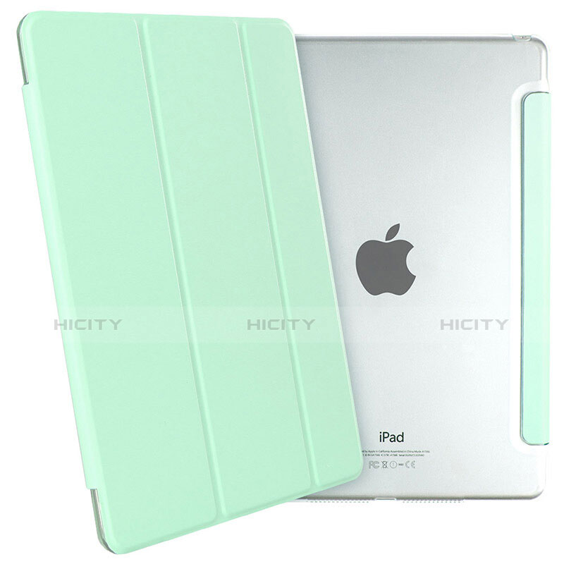 Handytasche Stand Schutzhülle Leder L06 für Apple iPad Mini 3 Grün