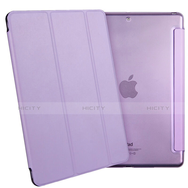 Handytasche Stand Schutzhülle Leder L06 für Apple iPad Mini Violett