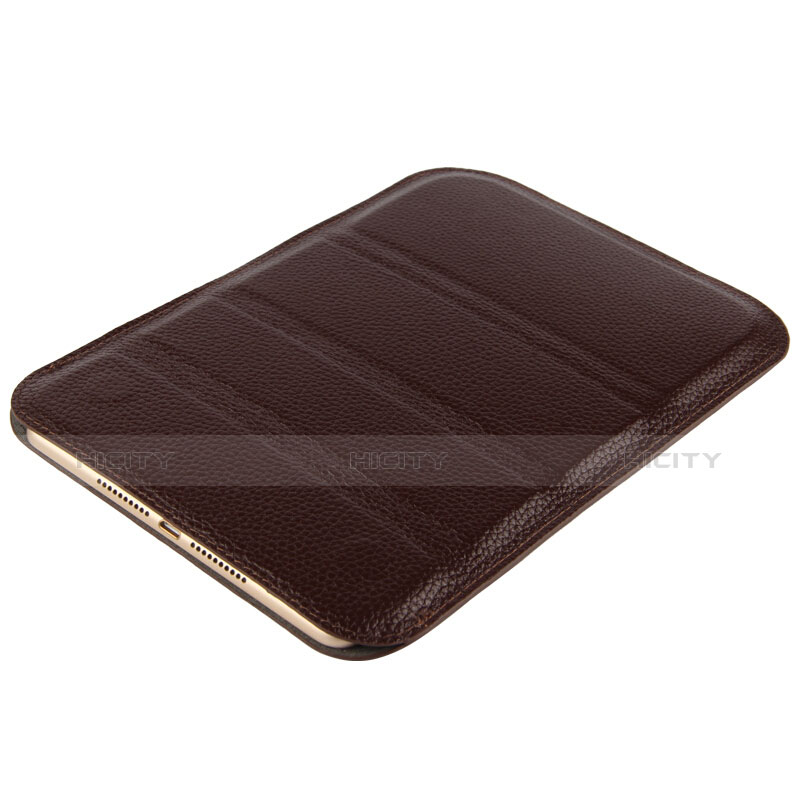 Handytasche Stand Schutzhülle Leder L07 für Huawei MediaPad M5 8.4 SHT-AL09 SHT-W09 Braun groß