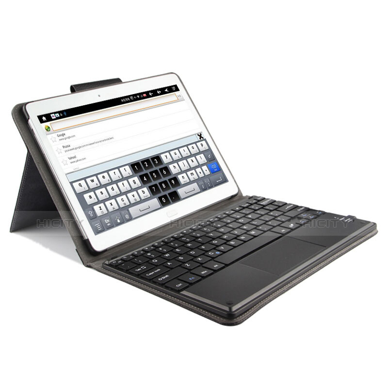 Handytasche Stand Schutzhülle Leder mit Tastatur für Huawei MediaPad M2 10.0 M2-A01 M2-A01W M2-A01L Schwarz
