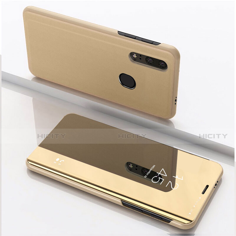 Handytasche Stand Schutzhülle Leder Rahmen Spiegel Tasche für Huawei Honor 20 Lite Gold Plus