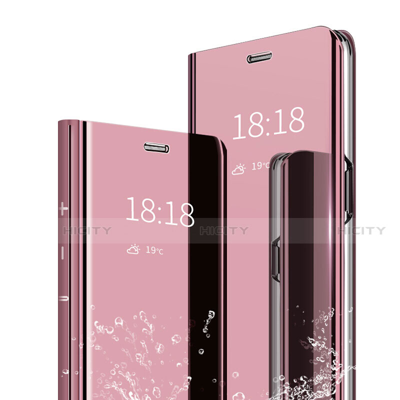 Handytasche Stand Schutzhülle Leder Rahmen Spiegel Tasche für Xiaomi Mi 6X