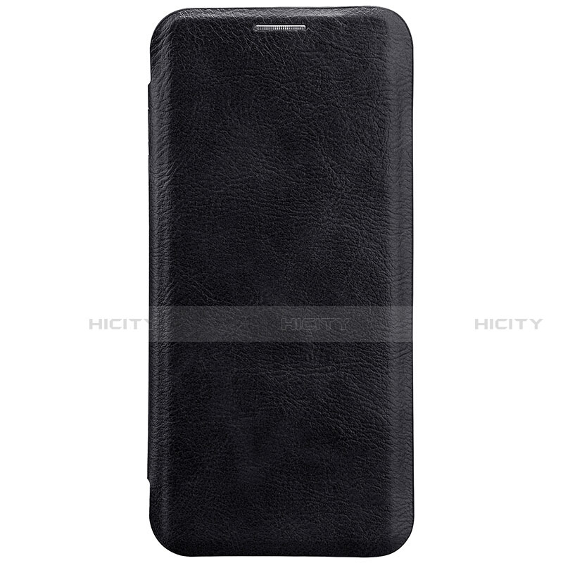 Handytasche Stand Schutzhülle Leder S01 für Samsung Galaxy S8 Plus Schwarz