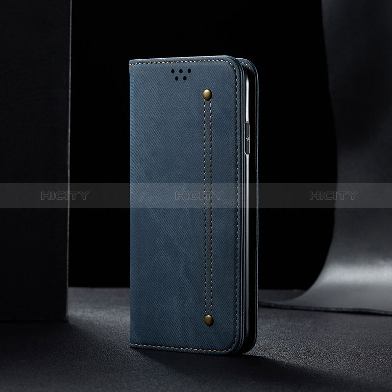 Handytasche Stand Schutzhülle Stoff B01S für Samsung Galaxy A11