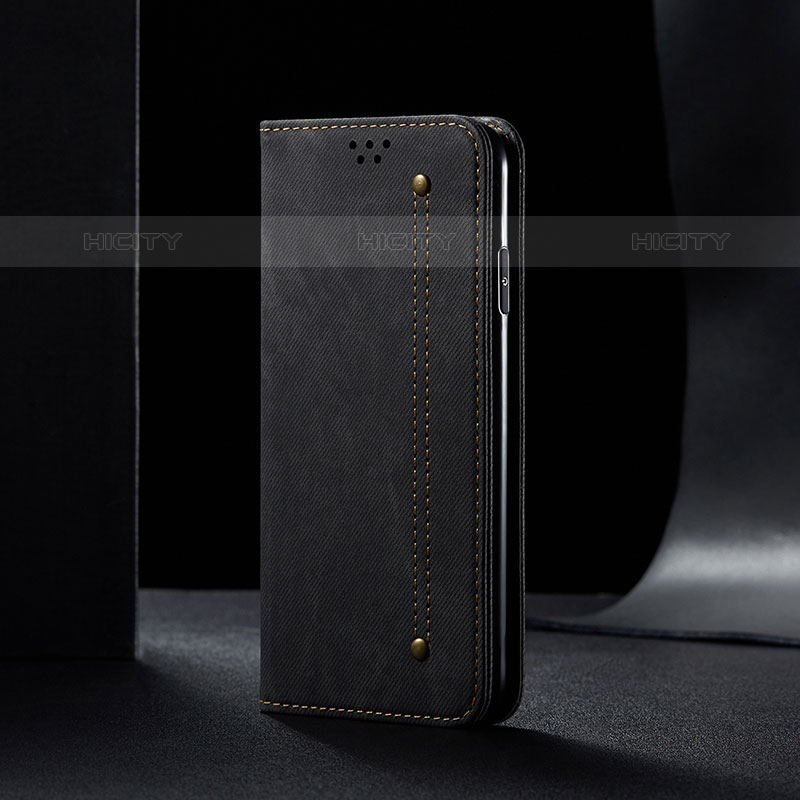 Handytasche Stand Schutzhülle Stoff B01S für Samsung Galaxy M32 5G