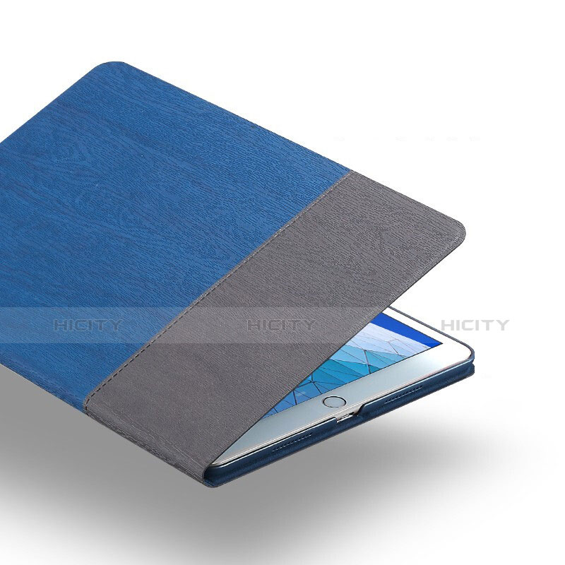 Handytasche Stand Schutzhülle Stoff für Apple iPad Air 3 Blau