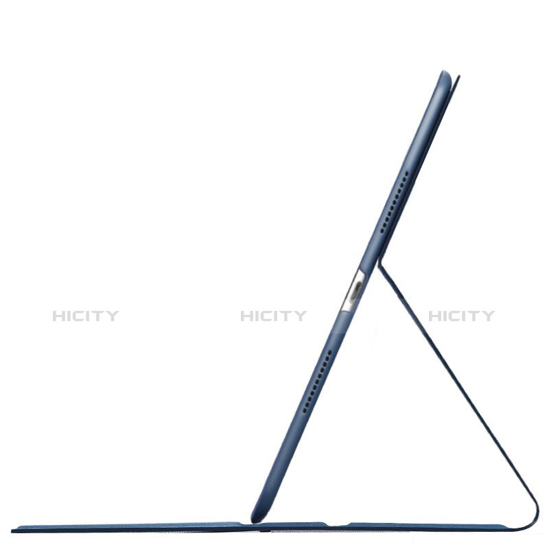 Handytasche Stand Schutzhülle Stoff für Apple iPad Air 3 Blau