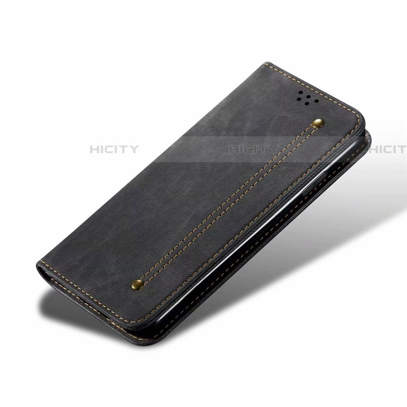 Handytasche Stand Schutzhülle Stoff für Samsung Galaxy S10 Lite groß