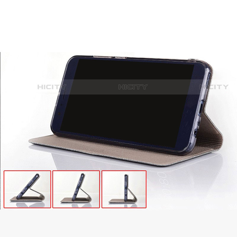 Handytasche Stand Schutzhülle Stoff H12P für Motorola Moto G32