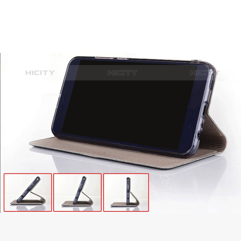 Handytasche Stand Schutzhülle Stoff H12P für Oppo Reno8 5G groß