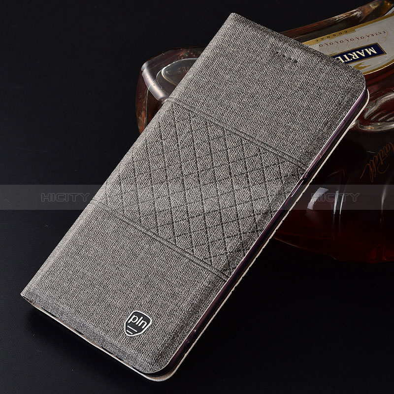 Handytasche Stand Schutzhülle Stoff H14P für Samsung Galaxy S25 5G groß