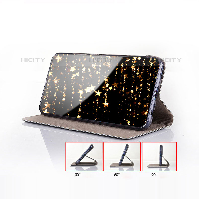 Handytasche Stand Schutzhülle Stoff H21P für Samsung Galaxy M32 4G groß