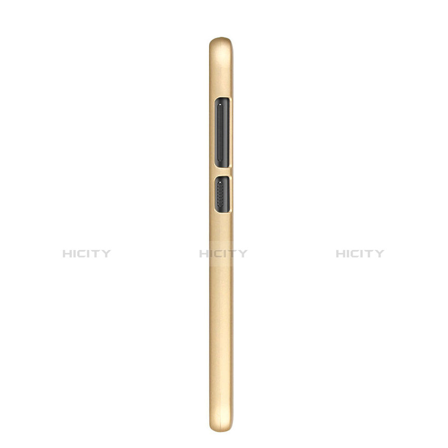 Hülle Kunststoff Schutzhülle Matt für HTC One A9 Gold groß