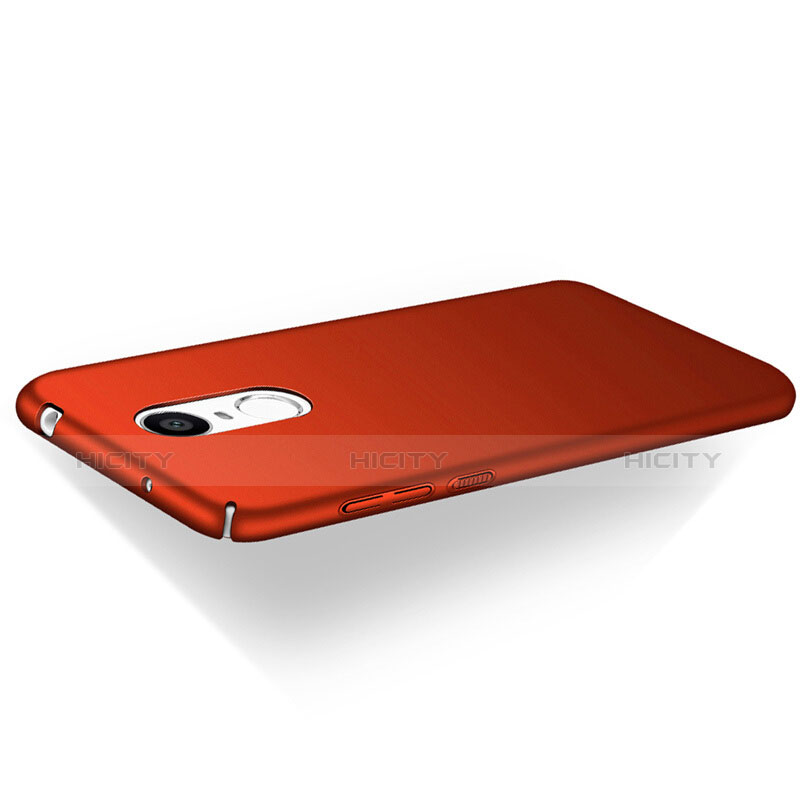 Hülle Kunststoff Schutzhülle Matt für Huawei Enjoy 6 Rot groß