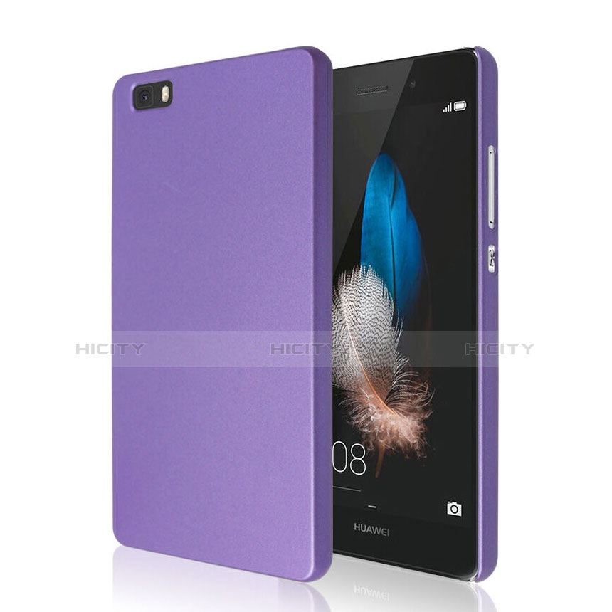 Hülle Kunststoff Schutzhülle Matt für Huawei P8 Lite Violett