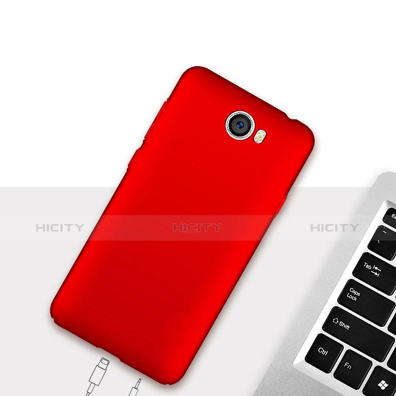 Hülle Kunststoff Schutzhülle Matt für Huawei Y5 II Y5 2 Rot