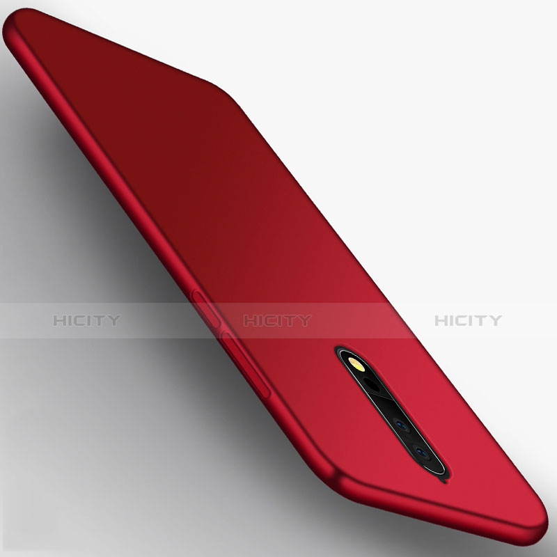 Hülle Kunststoff Schutzhülle Matt für Nokia 8 Rot groß