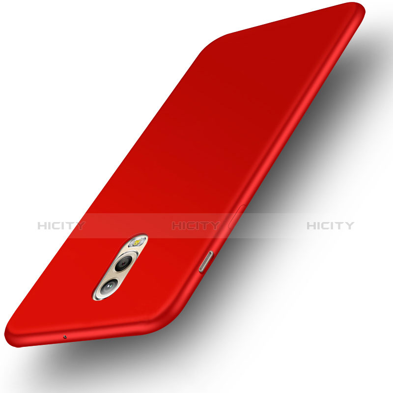 Hülle Kunststoff Schutzhülle Matt für Samsung Galaxy C8 C710F Rot groß