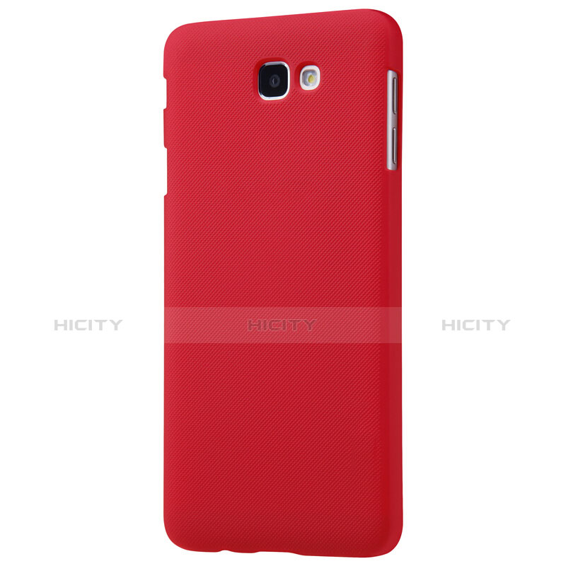 Hülle Kunststoff Schutzhülle Matt für Samsung Galaxy On5 (2016) G570 G570F Rot groß