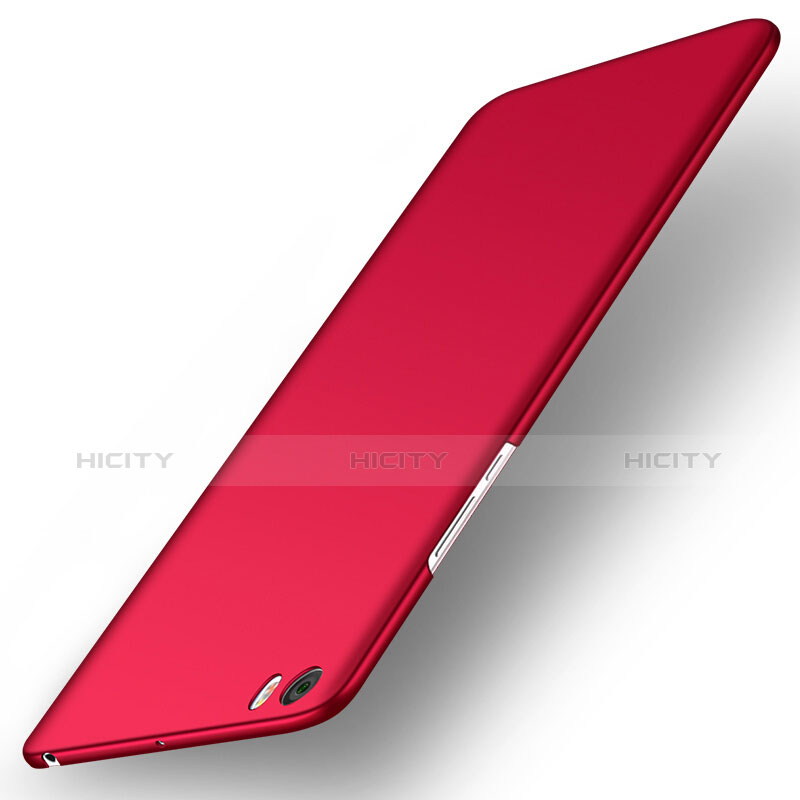 Hülle Kunststoff Schutzhülle Matt M01 für Xiaomi Mi Note Rot Plus