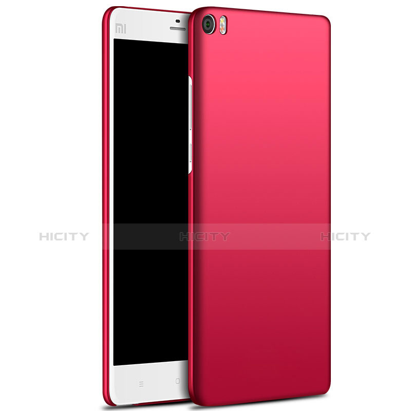 Hülle Kunststoff Schutzhülle Matt M01 für Xiaomi Mi Note Rot groß