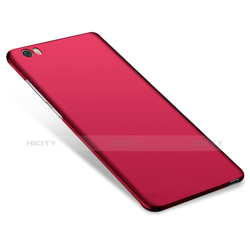 Hülle Kunststoff Schutzhülle Matt M01 für Xiaomi Mi Note Rot groß