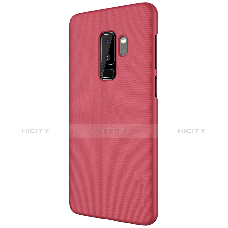 Hülle Kunststoff Schutzhülle Matt M02 für Samsung Galaxy S9 Plus Rot groß