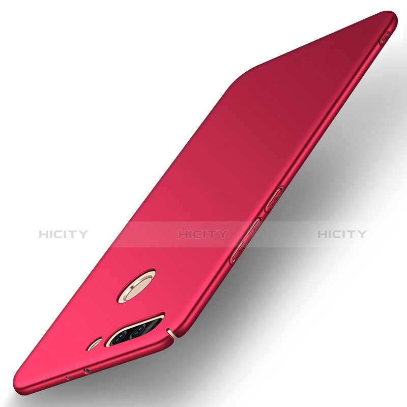 Hülle Kunststoff Schutzhülle Matt M03 für Huawei Honor 8 Pro Rot groß