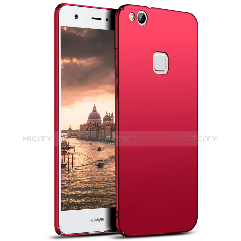 Hülle Kunststoff Schutzhülle Matt M04 für Huawei Honor 8 Lite Rot Plus
