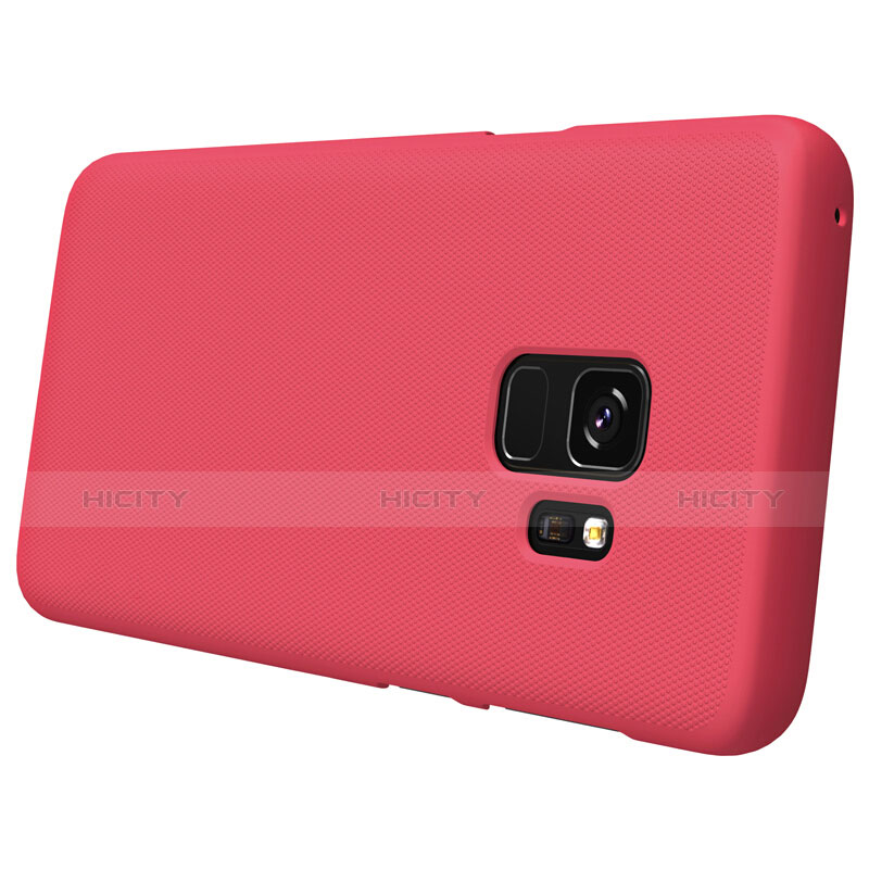Hülle Kunststoff Schutzhülle Matt M09 für Samsung Galaxy S9 Rot groß