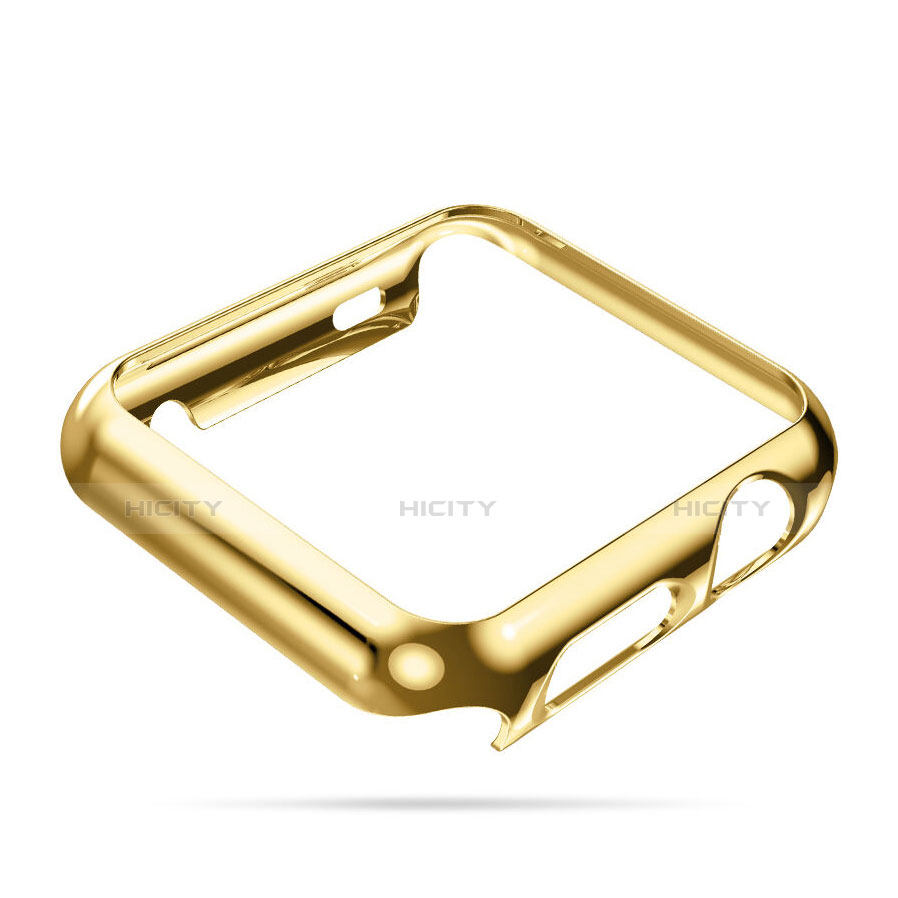 Hülle Luxus Aluminium Metall Rahmen für Apple iWatch 2 38mm Gold