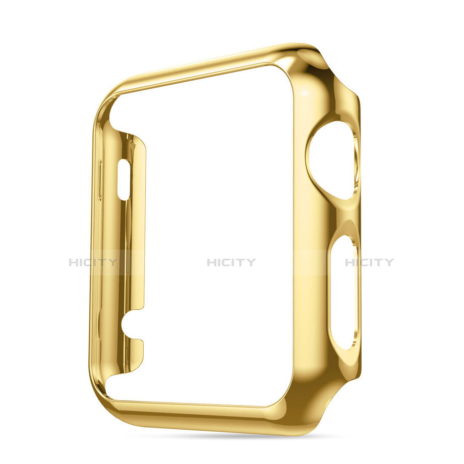 Hülle Luxus Aluminium Metall Rahmen für Apple iWatch 38mm Gold