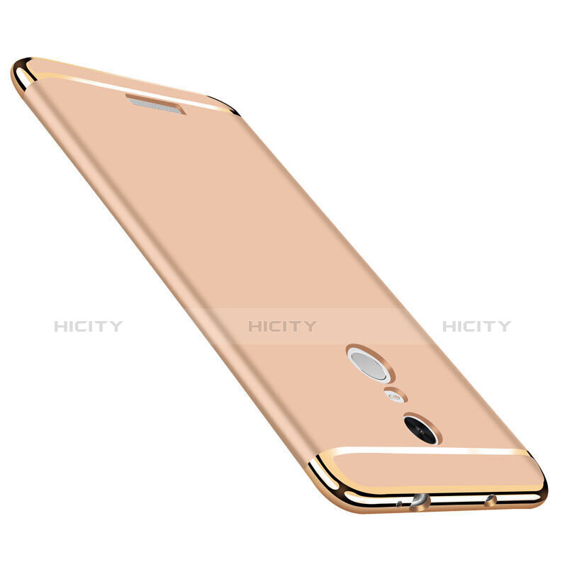 Hülle Luxus Metall Rahmen und Kunststoff für Xiaomi Redmi Note 3 MediaTek Gold Plus