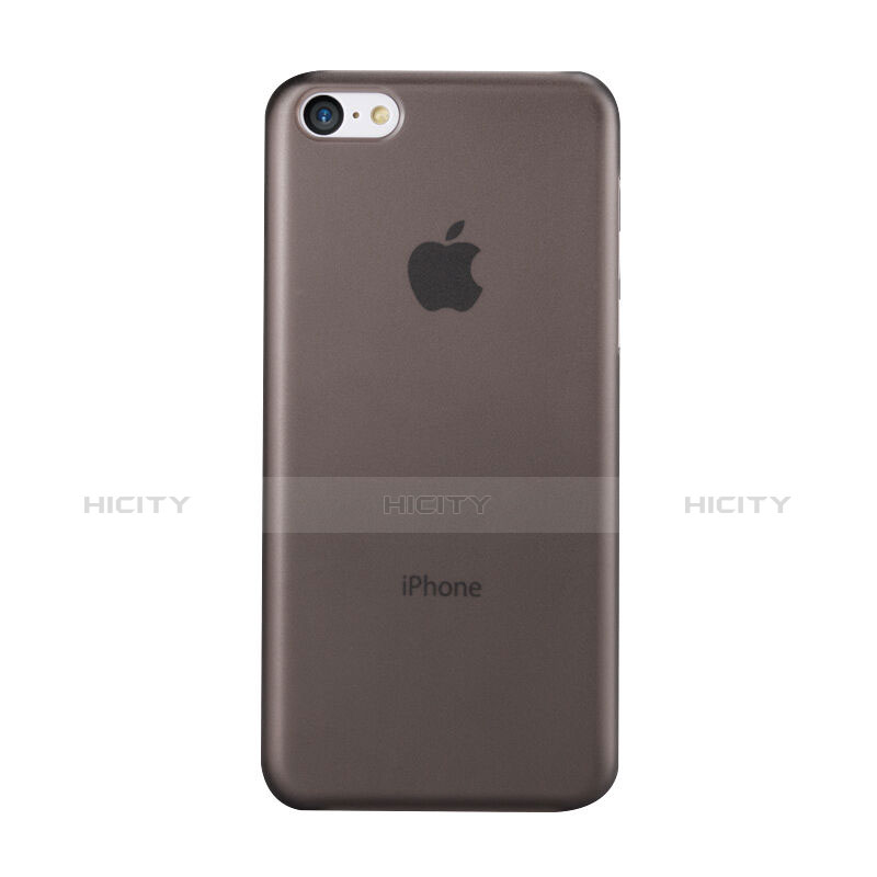 Hülle Ultra Dünn Schutzhülle Durchsichtig Transparent Matt für Apple iPhone 5C Grau Plus