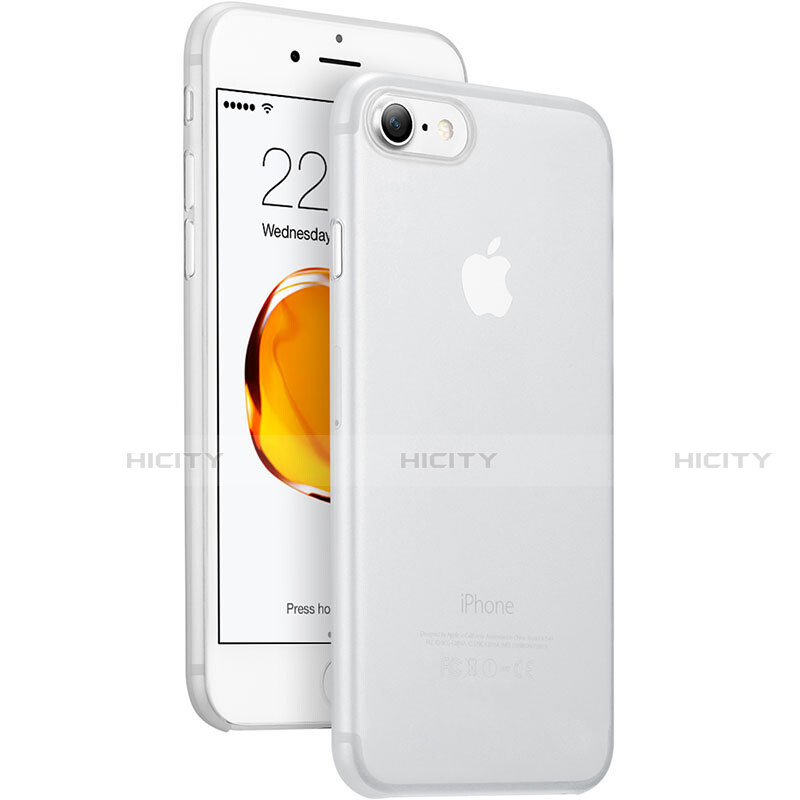 Hülle Ultra Dünn Schutzhülle Durchsichtig Transparent Matt für Apple iPhone SE (2020) Weiß