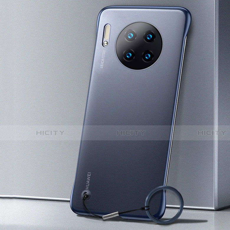 Hülle Ultra Dünn Schutzhülle Tasche Durchsichtig Transparent Matt für Huawei Mate 30 Pro Blau