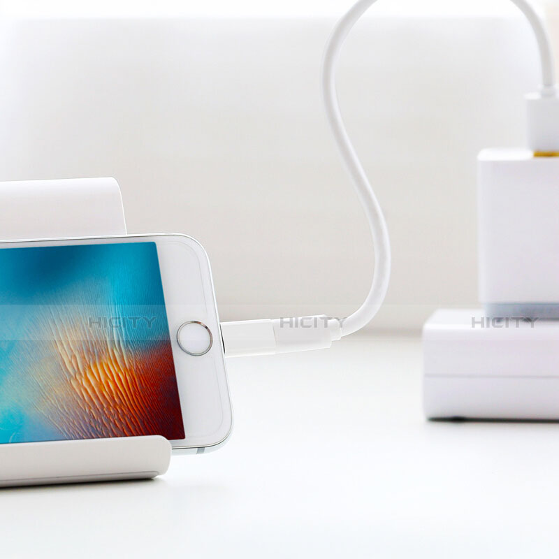 Kabel Android Micro USB auf Lightning USB H01 für Apple iPhone 11 Pro Weiß groß