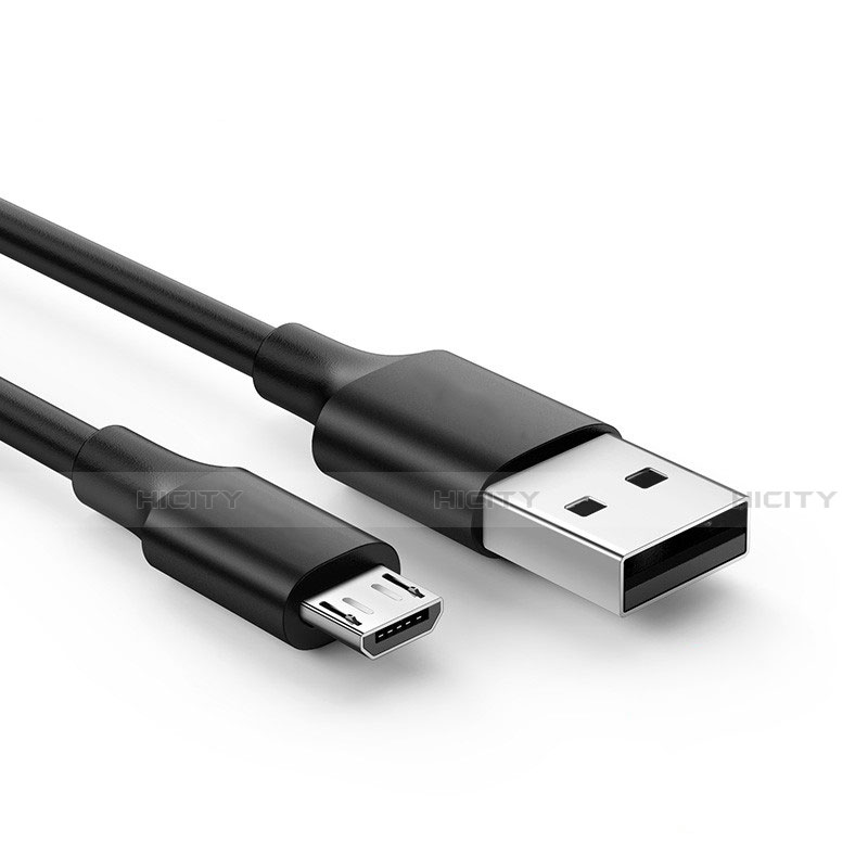 Kabel Micro USB Android Universal A20 Schwarz Plus