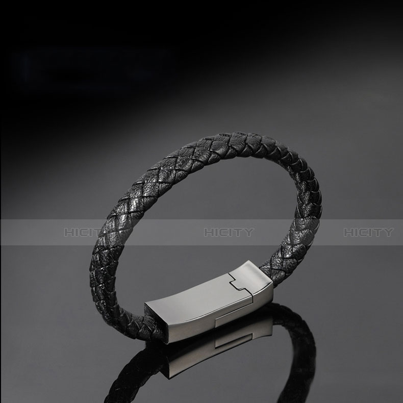 Kabel Type-C Android Universal 20cm S01 für Apple iPhone 15 Plus Schwarz